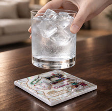 Load image into Gallery viewer, Personalized Ceramic Coaster Custom Design Gift for Mom
