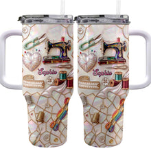 Load image into Gallery viewer, Personalized 40oz Stainless Steel Tumbler Custom Name Gift for Mom
