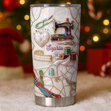 Load image into Gallery viewer, Personalized 20oz Tumbler for Sewers Custom Name Gift Idea
