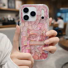 Load image into Gallery viewer, Personalized Clear Phone Case with Name for Sewing Lovers

