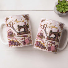 Load image into Gallery viewer, Personalized Leopard Print Coffee Mug Custom Name Gift for Mom
