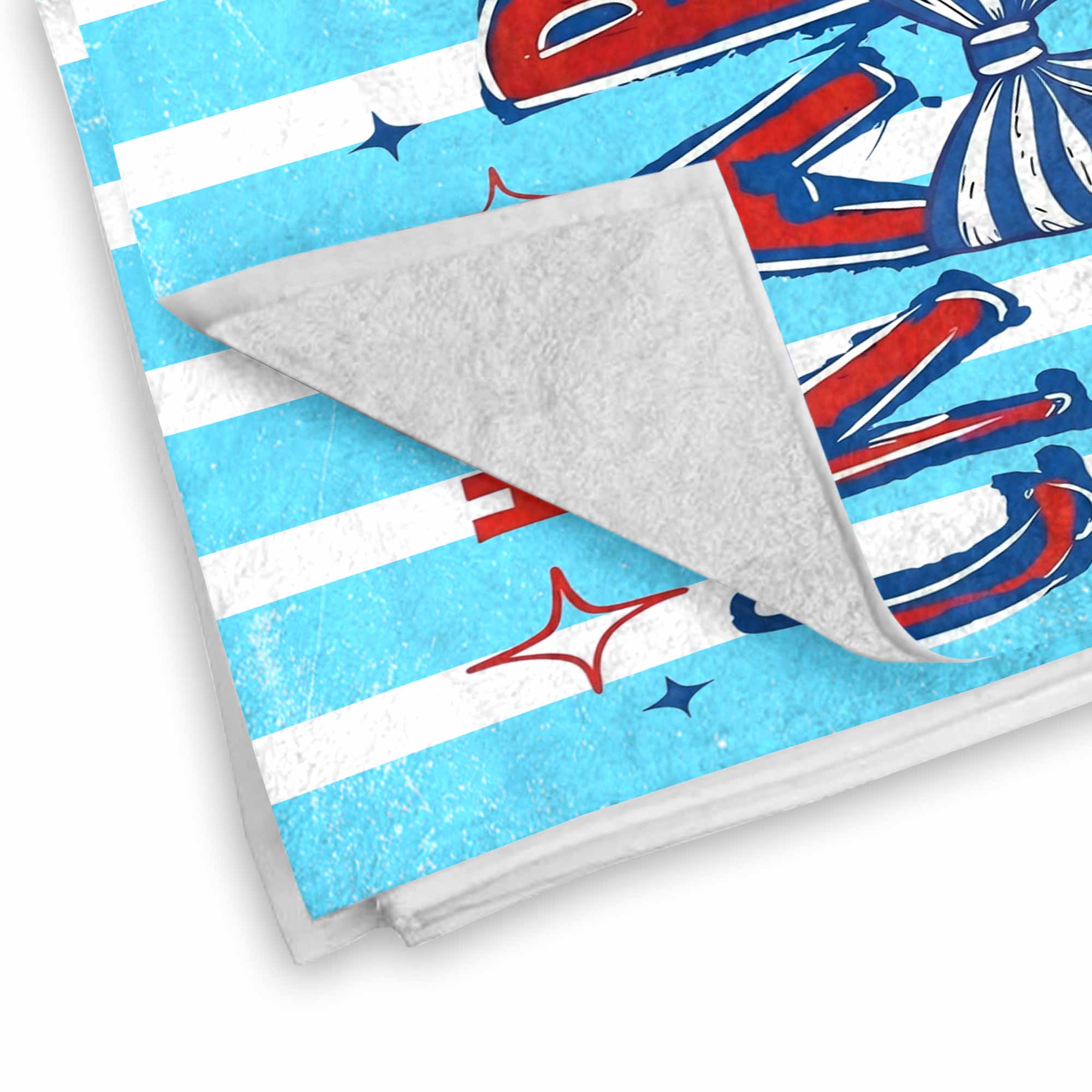 Personalized Microfiber Beach Towel Custom Name Gift for Her