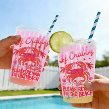 Load image into Gallery viewer, Personalized Frosted Cups Custom Name Beach Lover Gift
