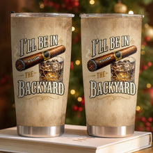 Load image into Gallery viewer, Personalized Stainless Steel Tumbler Custom Name 20oz Gift for Him
