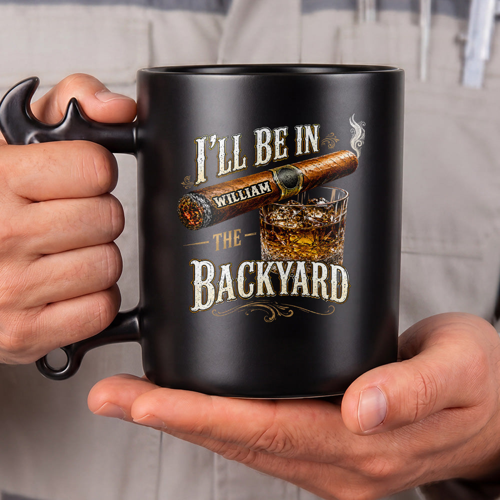 Personalized Wrench Handle Coffee Mug Custom Gift for Dad