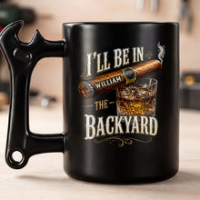Load image into Gallery viewer, Personalized Wrench Handle Coffee Mug Custom Gift for Dad
