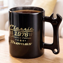 Load image into Gallery viewer, Personalized Wrench Handle Coffee Mug Custom Gift for Dad
