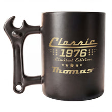 Load image into Gallery viewer, Personalized Wrench Handle Coffee Mug Custom Gift for Dad
