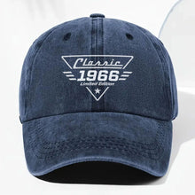 Load image into Gallery viewer, Personalized Washed Denim Cap Custom Name Gift for Dad
