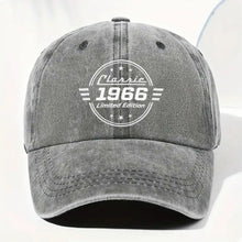 Load image into Gallery viewer, Personalized Washed Denim Cap Custom Name Gift for Dad
