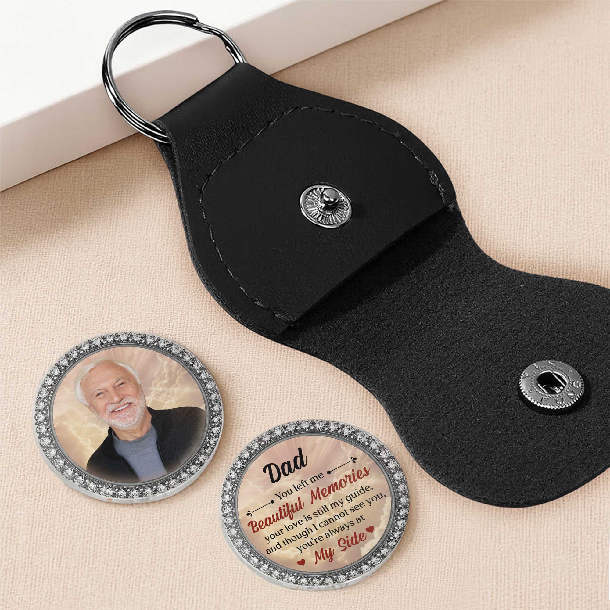 Personalized Custom Pocket Hug Memorial Gift for Dad | Keepsake