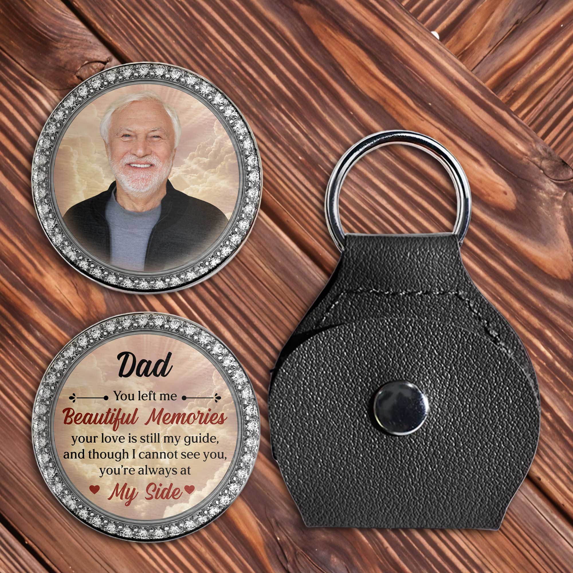 Personalized Custom Pocket Hug Memorial Gift for Dad | Keepsake