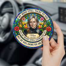 Load image into Gallery viewer, Personalized Memorial Car Visor Clip Custom Hummingbird Gift for Family
