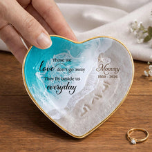 Load image into Gallery viewer, Personalized Heart Jewelry Dish Custom Name Gift for Mom
