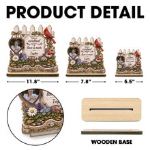 Load image into Gallery viewer, Personalized 2-Layer Wood Plaque Custom Name Cardinal Gift
