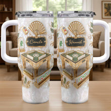 Load image into Gallery viewer, Personalized 40oz Stainless Steel Tumbler Custom Name Gift for Game Lovers
