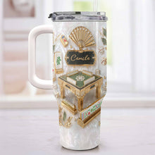 Load image into Gallery viewer, Personalized 40oz Stainless Steel Tumbler Custom Name Gift for Game Lovers
