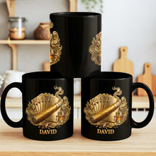 Load image into Gallery viewer, Personalized Poker Cigar Mug Custom Name Gift for Dad
