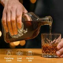 Load image into Gallery viewer, Personalized Whiskey Bottle Custom Name Home Bar Gift for Dad
