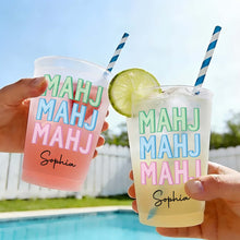 Load image into Gallery viewer, Personalized Frosted Cups Custom Game Night Gift for Friends
