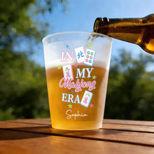 Load image into Gallery viewer, Personalized Frosted Cups Custom Name Gift for Mahjong Lovers
