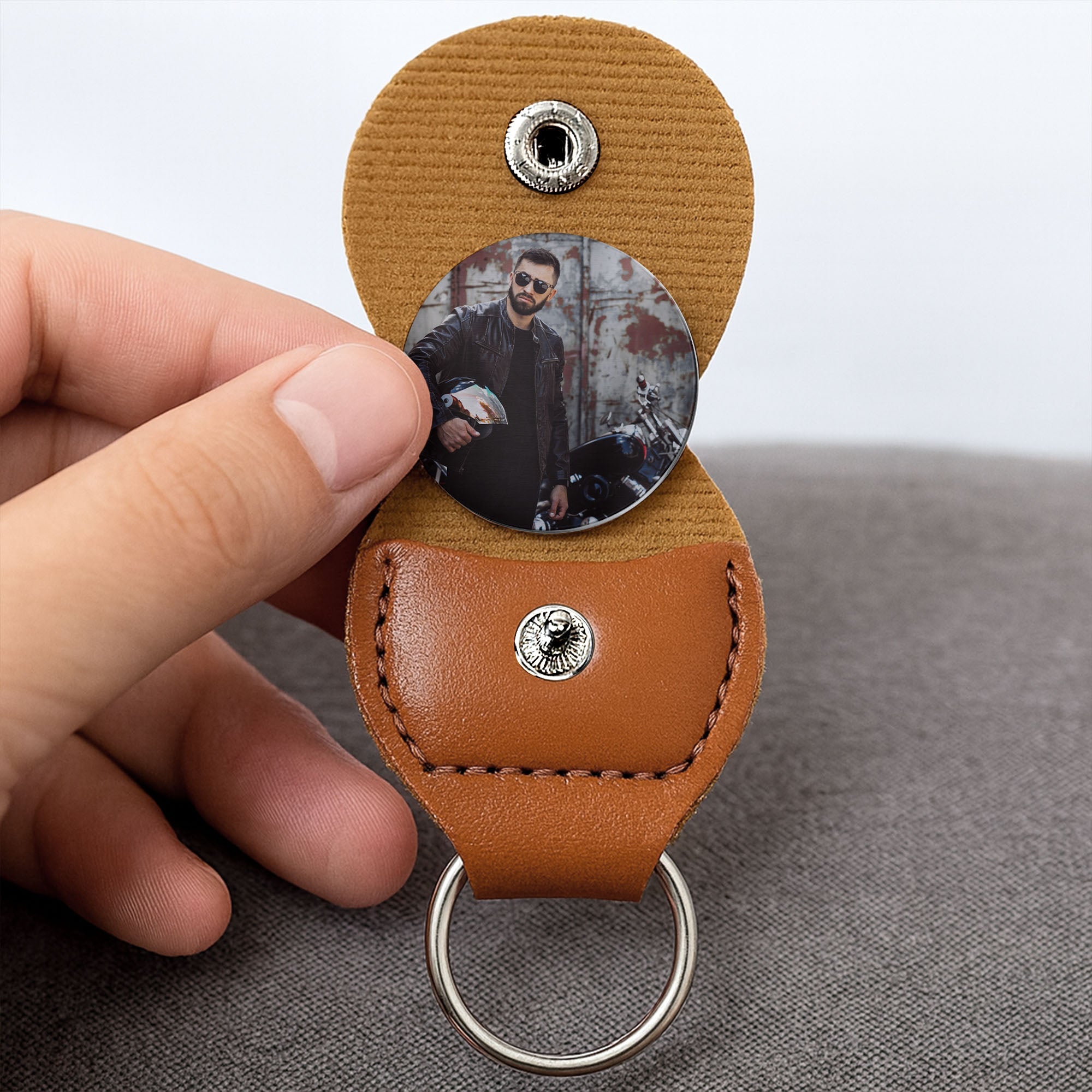 Personalized Pocket Hug for Bikers Custom Keepsake Gift