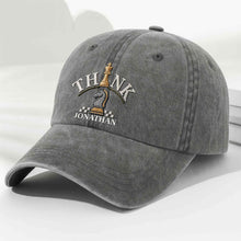 Load image into Gallery viewer, Personalized Washed Denim Cap Custom Chess Design Gift for Dad

