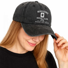 Load image into Gallery viewer, Personalized Washed Denim Cap Custom Name Game Lover Gift
