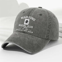 Load image into Gallery viewer, Personalized Washed Denim Cap Custom Name Game Lover Gift
