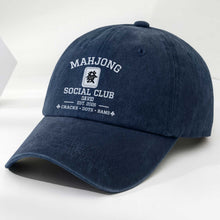 Load image into Gallery viewer, Personalized Washed Denim Cap Custom Name Game Lover Gift
