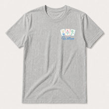Load image into Gallery viewer, Personalized Mahjong T-Shirt Custom Front &amp; Back Gift for Him
