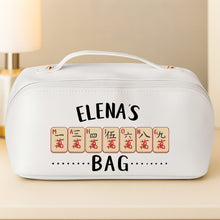 Load image into Gallery viewer, Personalized Faux Leather Makeup Bag Custom Name Gift for Besties
