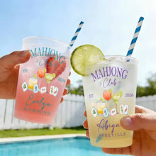 Load image into Gallery viewer, Personalized Frosted Cups Custom Name Cocktail Gift for Besties
