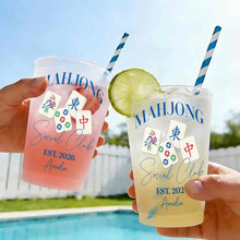 Load image into Gallery viewer, Personalized Frosted Cups Custom Design Mahjong Gift for Friends
