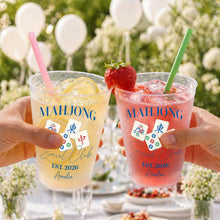 Load image into Gallery viewer, Personalized Frosted Cups Custom Design Mahjong Gift for Friends
