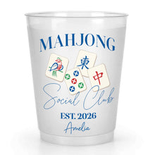 Load image into Gallery viewer, Personalized Frosted Cups Custom Design Mahjong Gift for Friends
