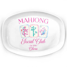 Load image into Gallery viewer, Personalized Mahjong Custom Plate Unique Gift for Hobbyists
