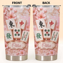 Load image into Gallery viewer, Personalized Cherry Blossom Tumbler Custom Name 20oz Gift for Mom
