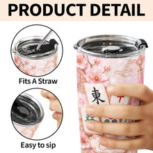 Load image into Gallery viewer, Personalized Cherry Blossom Tumbler Custom Name 20oz Gift for Mom
