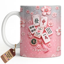 Load image into Gallery viewer, Personalized Mahjong Tiles Coffee Mug Custom Gift for Mom
