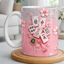 Load image into Gallery viewer, Personalized Mahjong Tiles Coffee Mug Custom Gift for Mom
