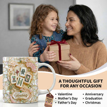 Load image into Gallery viewer, Personalized Mahjong Tile Coffee Mug Custom Gift for Mom
