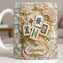 Load image into Gallery viewer, Personalized Mahjong Tile Coffee Mug Custom Gift for Mom
