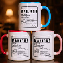 Load image into Gallery viewer, Personalized Mahjong Accent Mug Custom Gift for Friends
