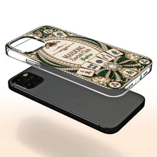 Load image into Gallery viewer, Personalized Clear Phone Case for Mahjong Lovers with Name

