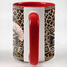 Load image into Gallery viewer, Personalized Mahjong Queen Accent Mug Custom Name Gift
