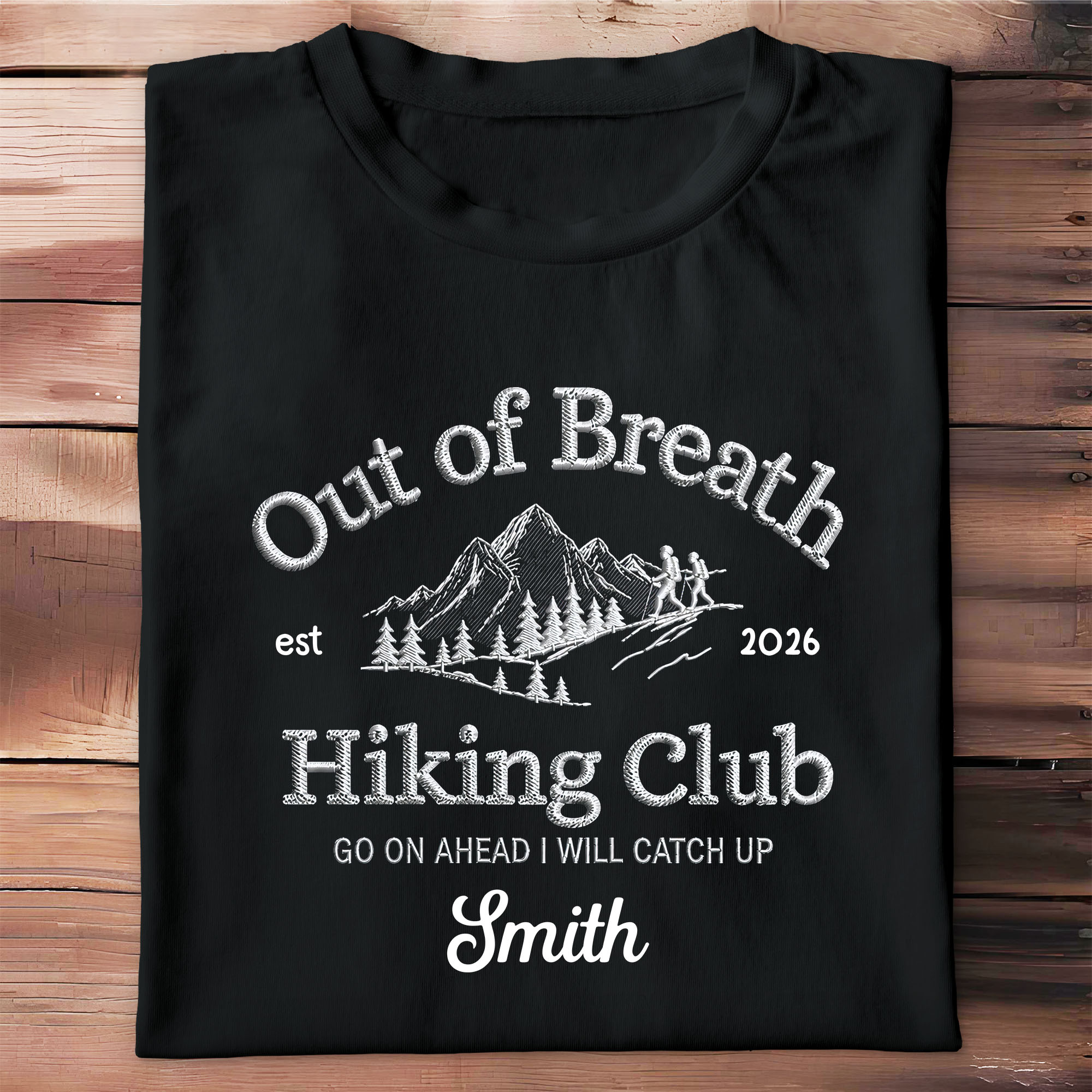 Personalized Hiking Club T-Shirt Hoodie Custom Gift for Him/Her