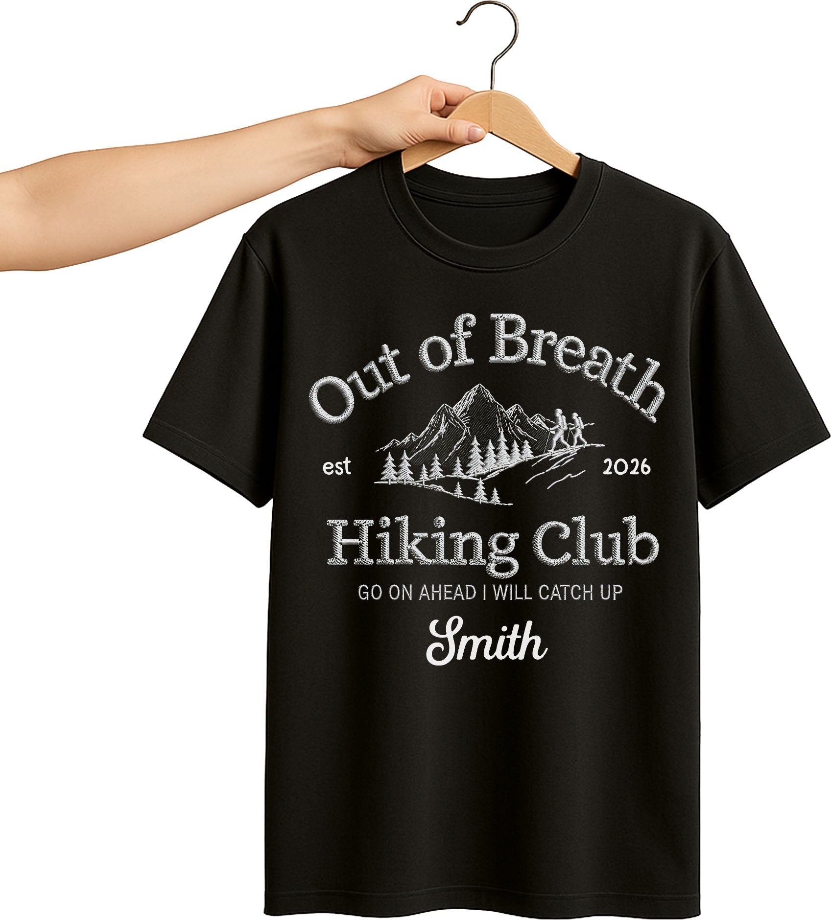 Personalized Hiking Club T-Shirt Hoodie Custom Gift for Him/Her