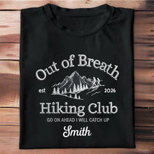 Load image into Gallery viewer, Personalized Hiking Club T-Shirt Hoodie Custom Gift for Him/Her
