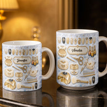 Load image into Gallery viewer, Personalized Glamorous Nail Artist Mug Custom Gift for Her
